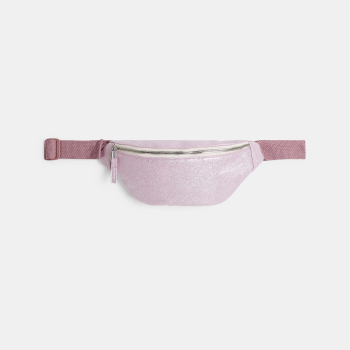 حقيبة خصر وردي اللون للفتيات